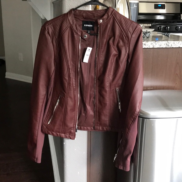 Express Like Leather Jacket - Picture 1 of 2